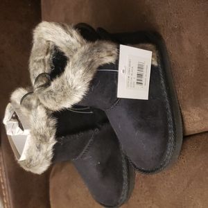 Olivia Miller Toddler Girl Fur Trim boots